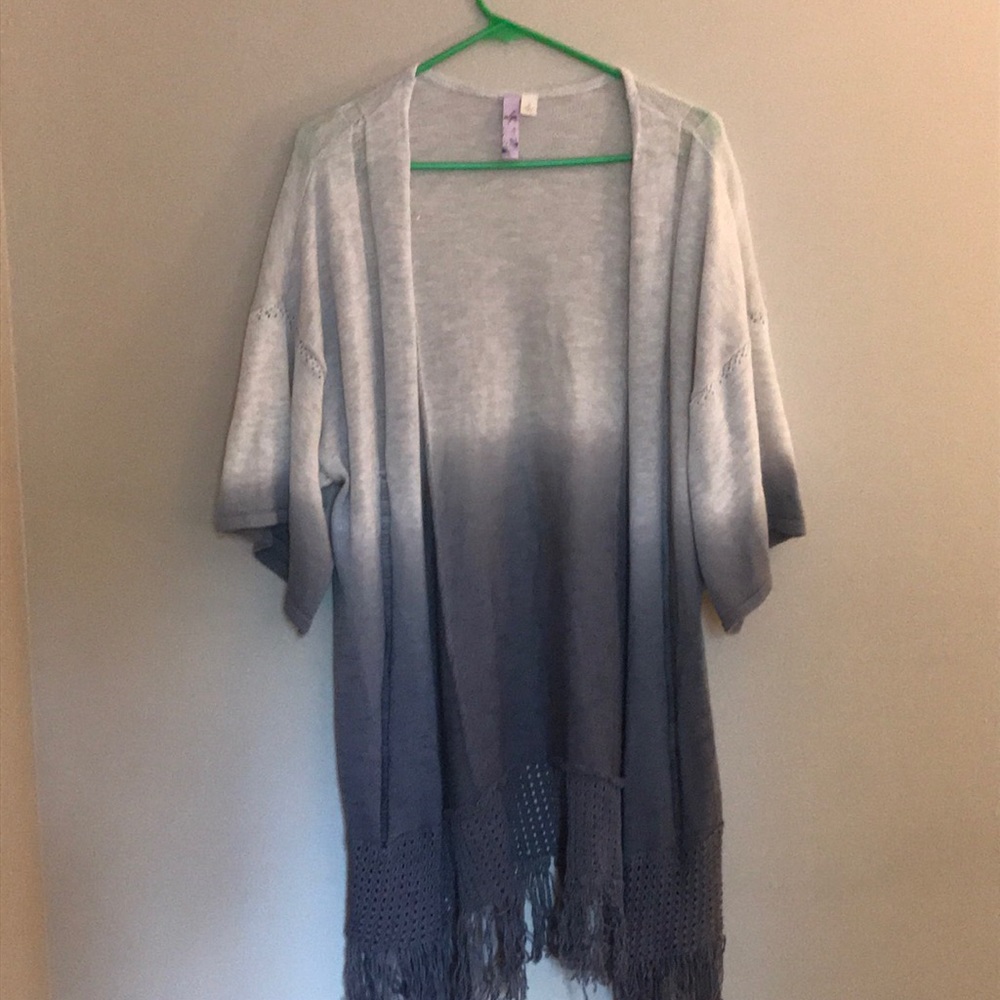 Ombré boho cardigan - Picture 2 of 6
